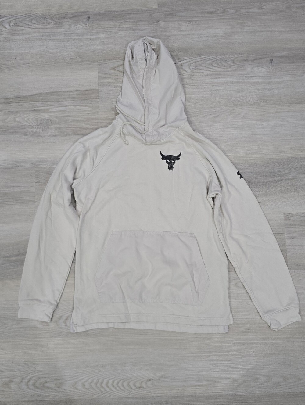 Under Armour Project Rock Hoodie Same Game Different Level Kangaroo Pocket M